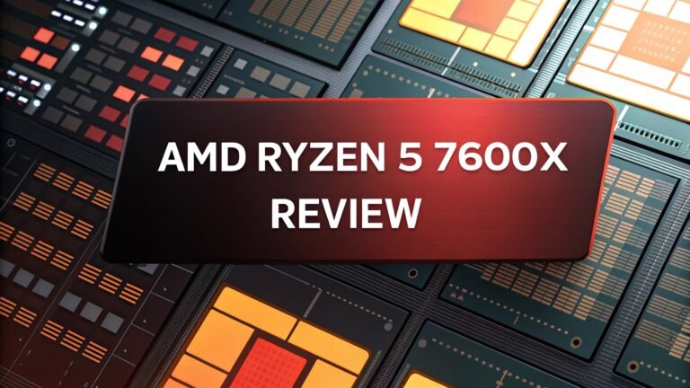 AMD Ryzen 5 7600X Review: Mid-Range Gaming Processor