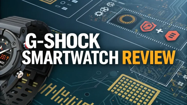 G-Shock Smartwatch Review: The Ultimate Guide