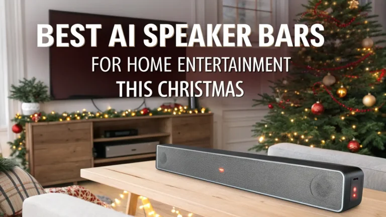9 Best AI Speaker Bars for Home Entertainment This Christmas