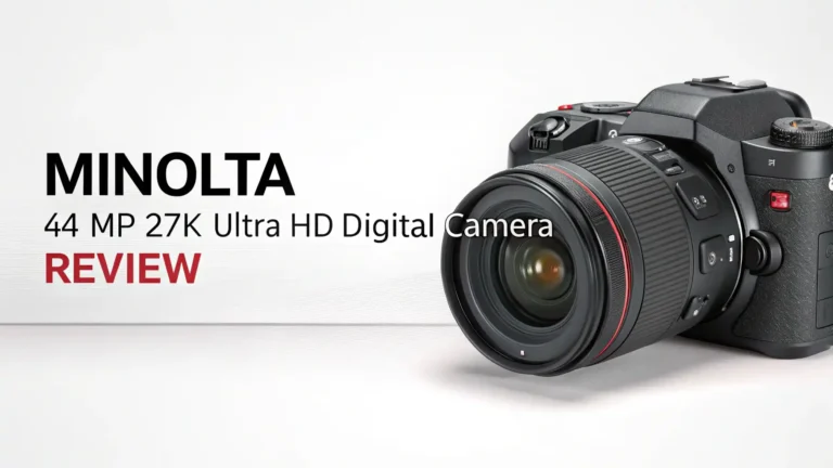Minolta 44 MP 27K Ultra HD Digital Camera Review 2026: Complete Guide