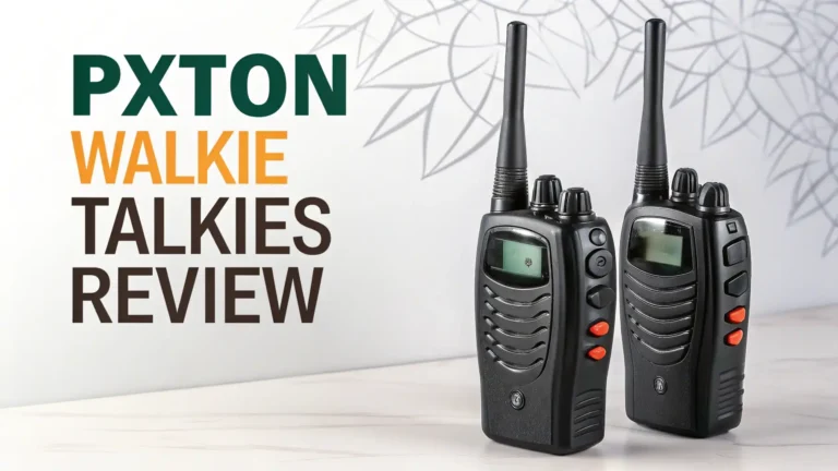 Pxton Walkie Talkies Review 2026: A Comprehensive Guide