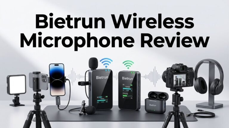 Bietrun Wireless Microphone Review 2026: Top Tier or Trash?