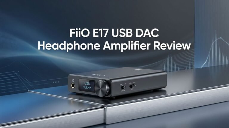 FiiO E17 USB DAC Headphone Amplifier Review 2026
