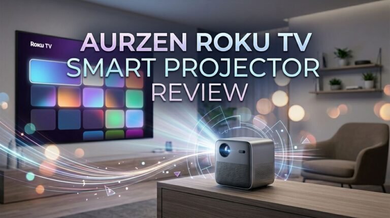 Aurzen Roku TV Smart Projector Review 2026: Worth Your Money?