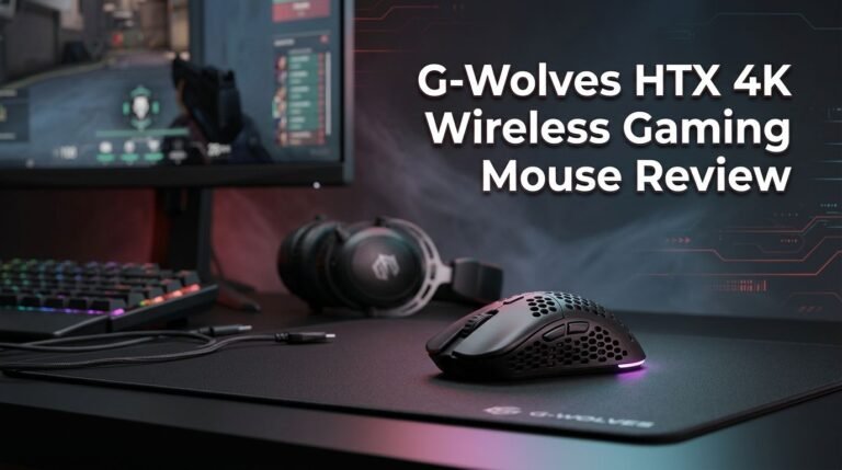 G-Wolves HTX 4K Wireless Gaming Mouse Review 2026