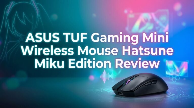ASUS TUF Gaming Mini Wireless Mouse Hatsune Miku Edition Review 2026