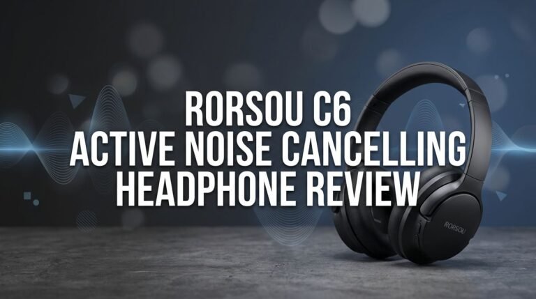 RORSOU C6 Active Noise Cancelling Headphone Review 2026
