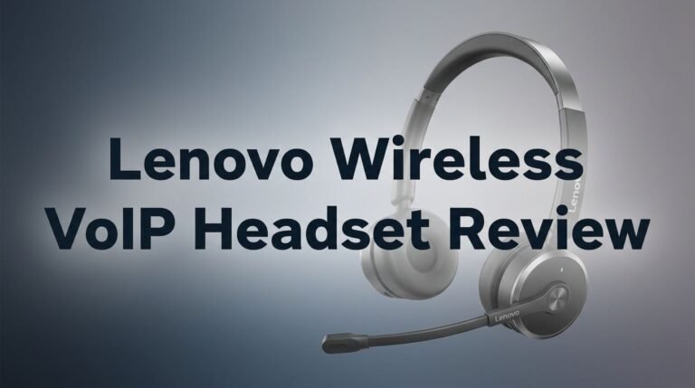 Lenovo Wireless VoIP Headset Review 2026: Is It Worth Buying?