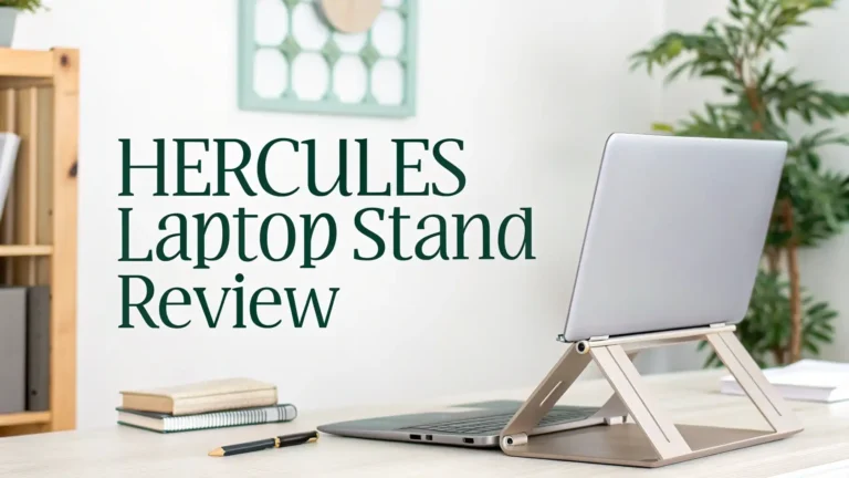 Hercules Laptop Stand Review 2026: Top Tier or Trash?