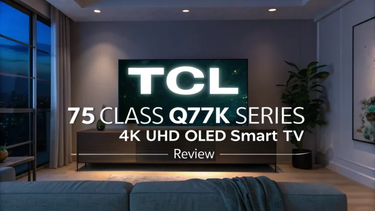 TCL 75 Class Q77K Series 4K UHD QLED Smart TV Review in 2026