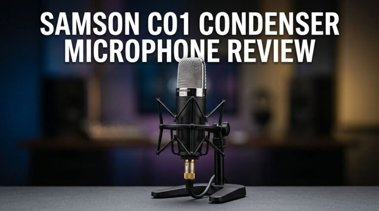 Samson C01 Condenser Microphone Review 2026: Worth It?
