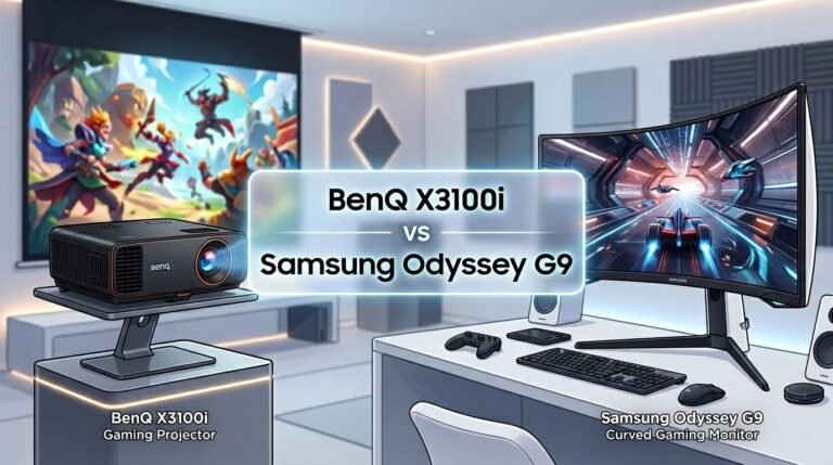 BenQ X3100i vs Samsung Odyssey G9: Which One Wins?