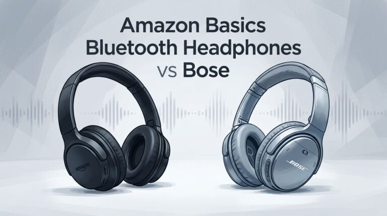 Amazon Basics Bluetooth Headphones vs Bose In 2026