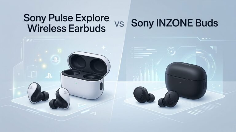 Sony Pulse Explore Wireless Earbuds vs Sony INZONE Buds