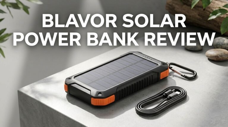 Blavor Solar Power Bank Review 2026: Worth Your Money?