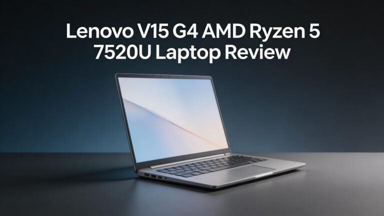 Lenovo V15 G4 AMD Ryzen 5 7520U Laptop Review 2026