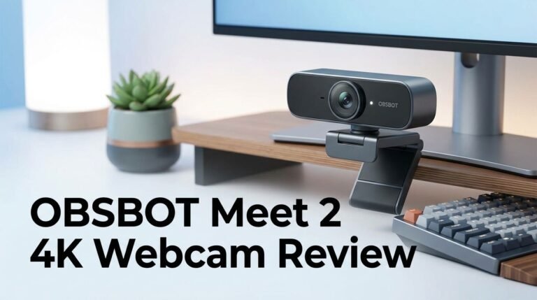 OBSBOT Meet 2 4K Webcam Review 2026: Worth Your Money?