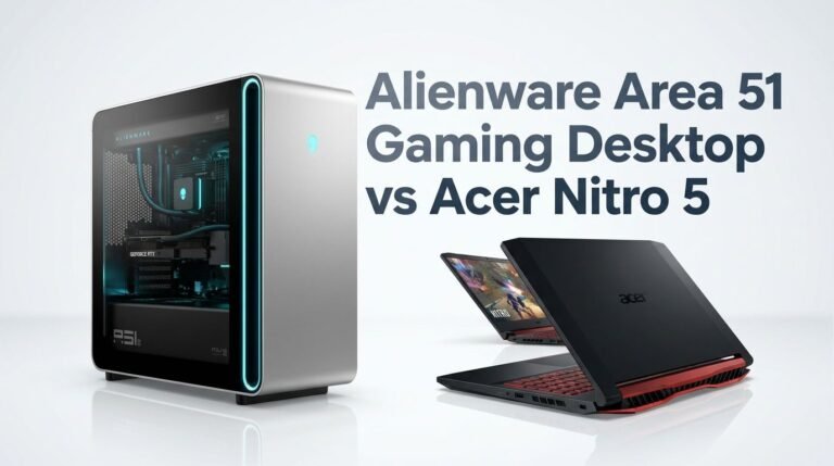 Alienware Area 51 Gaming Desktop vs Acer Nitro 5