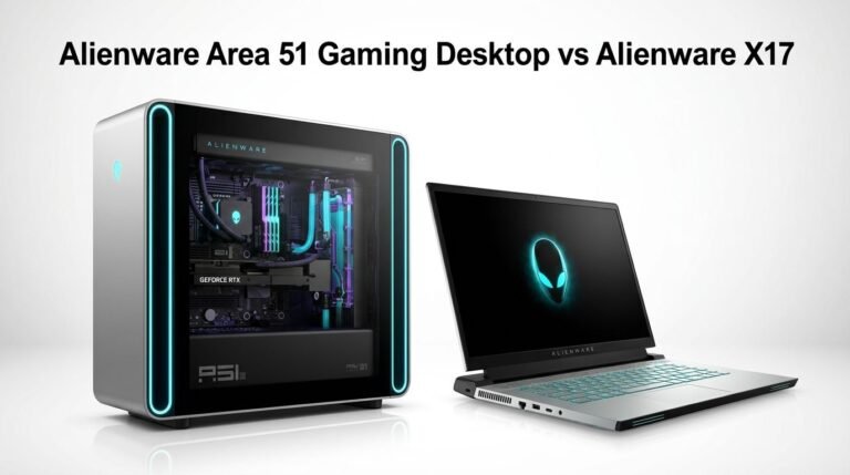 Alienware Area 51 Gaming Desktop vs Alienware X17