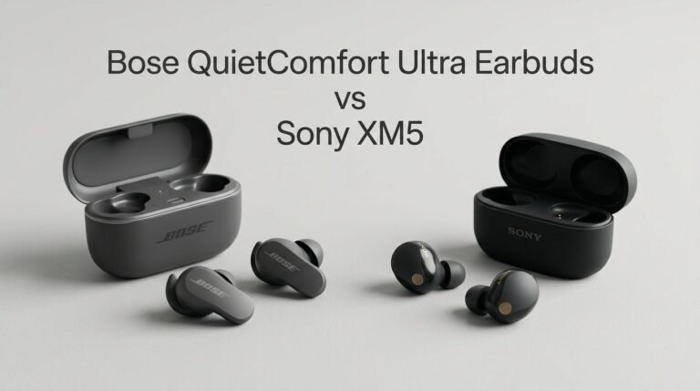 Bose QuietComfort Ultra Earbuds vs Sony XM5