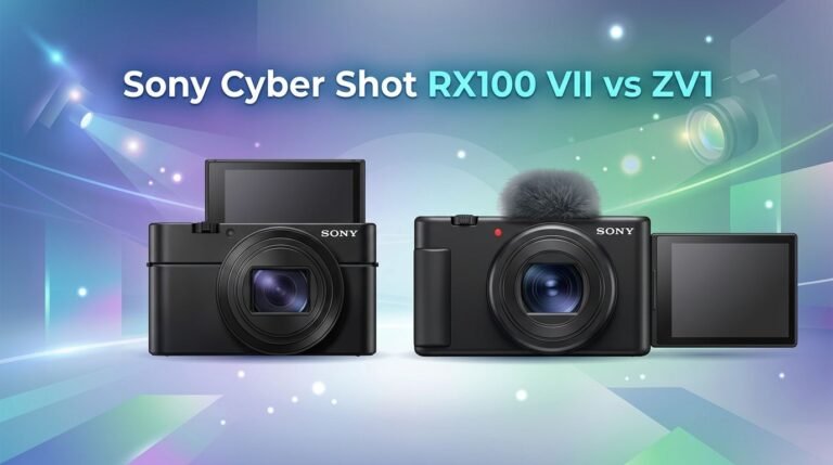 Sony Cyber Shot RX100 VII vs ZV1: Battle of the Best