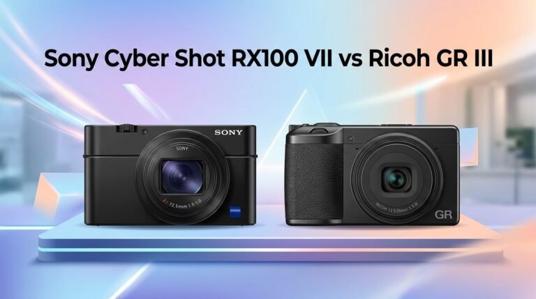 Sony Cyber Shot RX100 VII vs Ricoh GR III: Which to Buy?