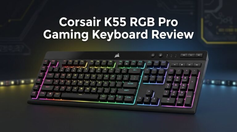 Corsair K55 RGB Pro Gaming Keyboard Review 2026