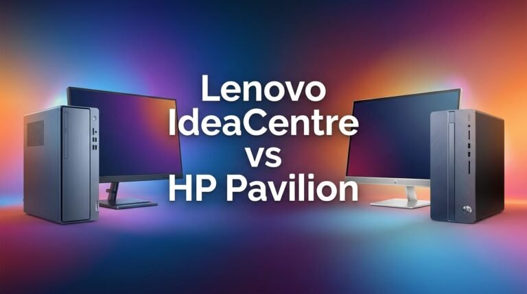 Lenovo IdeaCentre vs HP Pavilion: Which to Buy?