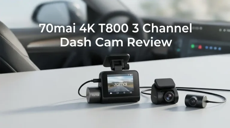 70mai 4K T800 3 Channel Dash Cam Review 2026