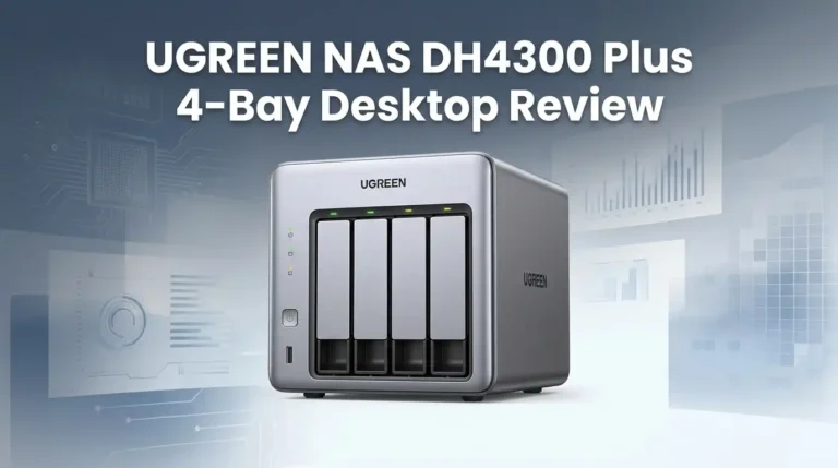UGREEN NAS DH4300 Plus 4-Bay Desktop Review 2026