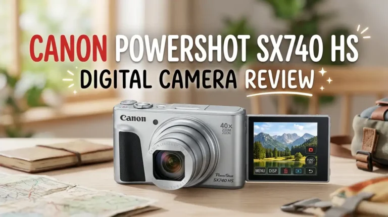 Canon PowerShot SX740 HS Digital Camera Review 2026