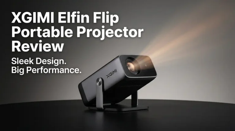 XGIMI Elfin Flip Portable Projector Review 2026