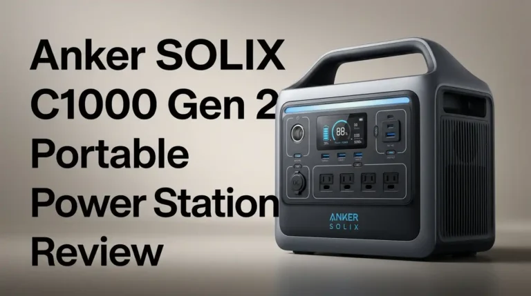 Anker SOLIX C1000 Gen 2 Portable Power Station Review 2026