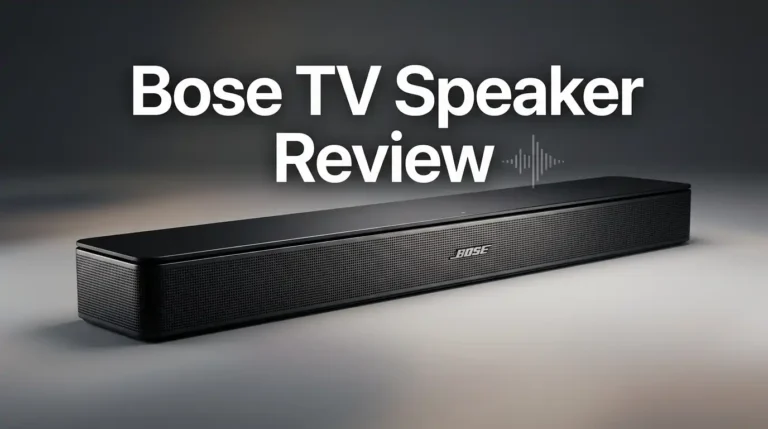Bose TV Speaker Review 2026: Worth Buying?