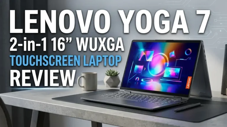 Lenovo Yoga 7 2-in-1 16″ WUXGA Touchscreen Laptop Review 2026
