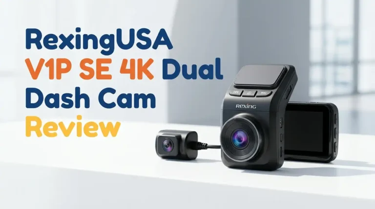 RexingUSA V1P SE 4K Dual Dash Cam Review 2026: Worth Buying?