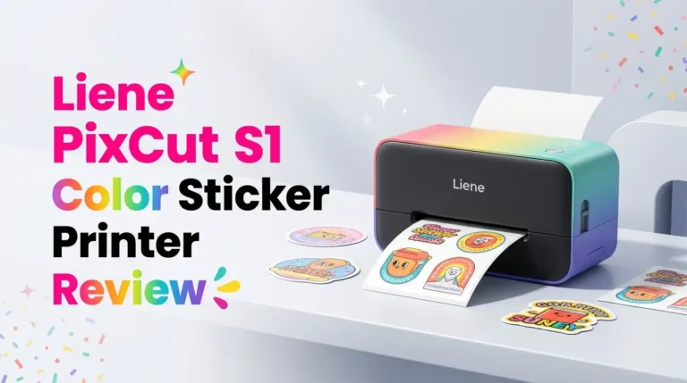 Liene PixCut S1 Color Sticker Printer Review 2026: Worth It?
