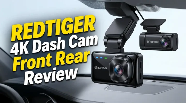 REDTIGER 4K Dash Cam Front Rear Review 2026: Worth It?