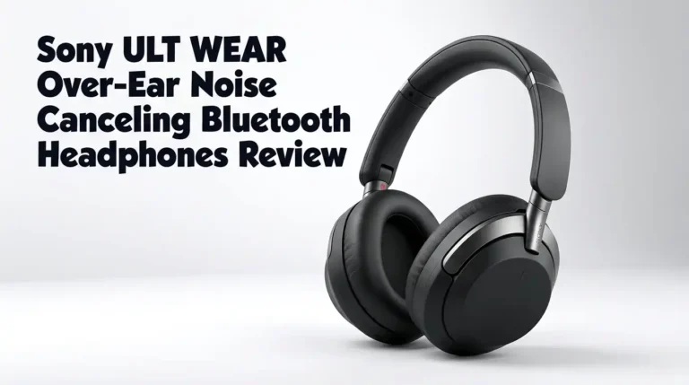 Sony ULT WEAR Over-Ear Noise Canceling Bluetooth Headphones Review 2026