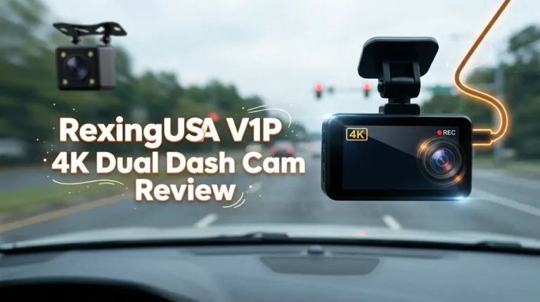 RexingUSA V1P 4K Dual Dash Cam Review: Worth It?