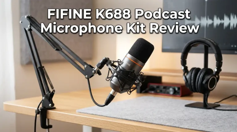 FIFINE K688 Podcast Microphone Kit Review 2026: Worth Buying?