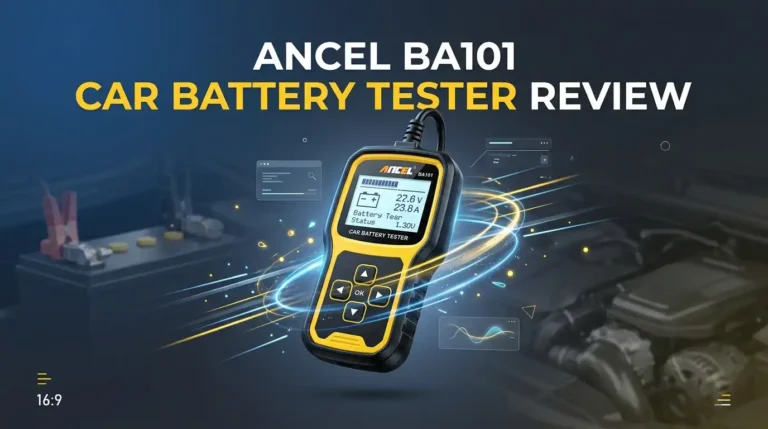 ANCEL BA101 Car Battery Tester Review 2026: Worth Buying?