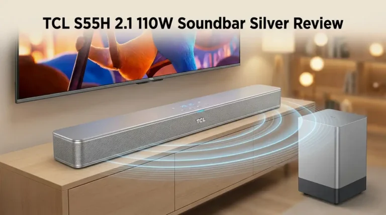 TCL S55H 2.1 110W Soundbar Silver Review 2026