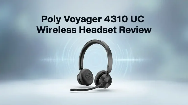 Poly Voyager 4310 UC Wireless Headset Review