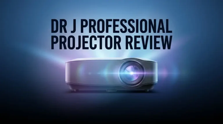 DR J Professional Projector Review: Backyard Cinema?