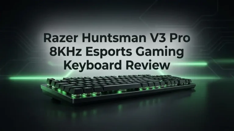 Razer Huntsman V3 Pro 8KHz Esports Gaming Keyboard Review