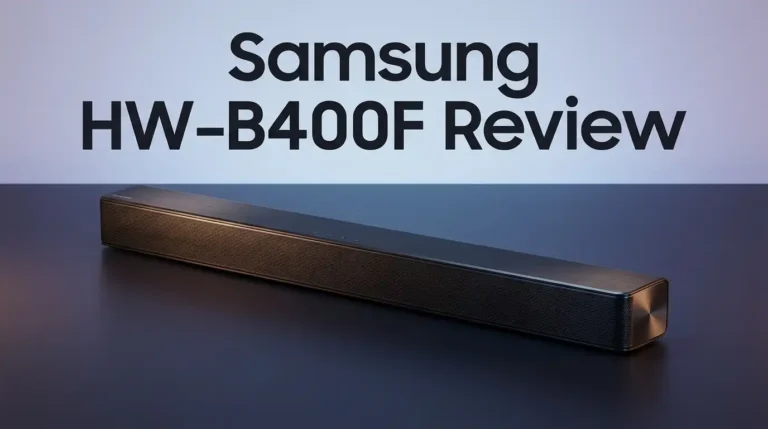Samsung HW-B400F Review: Sound Impressive?