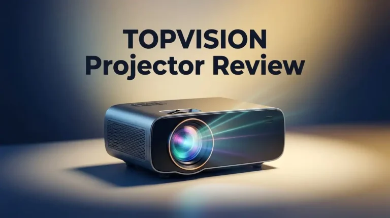 TOPVISION Projector Review 2026: Sharp Enough?