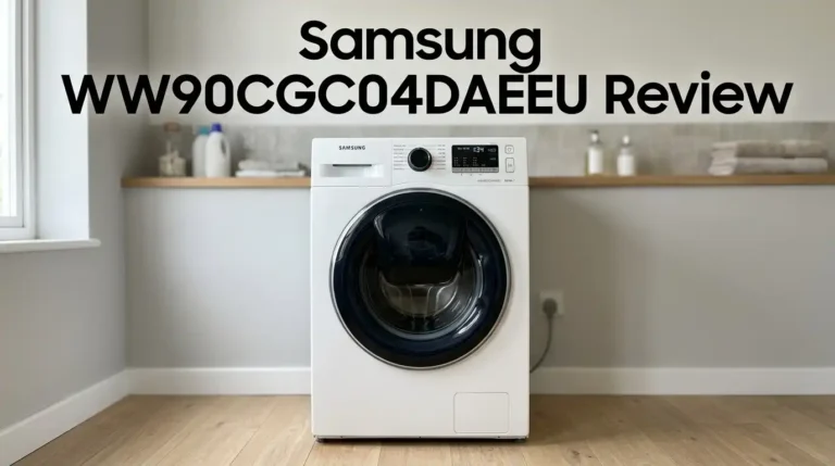 Samsung WW90CGC04DAEEU Review: Quiet Enough?