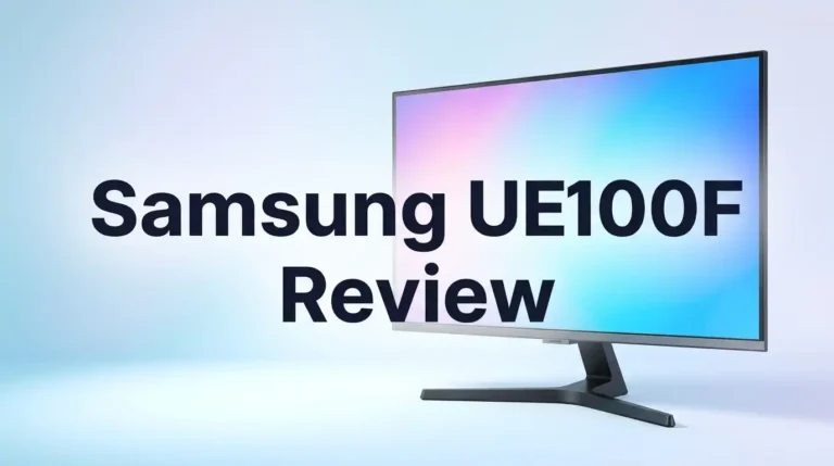 Samsung UE100F Review: Is This 4K TV Worth Your Money?